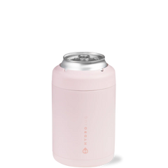 Can Cooler 12oz | 2-in-1 Insulated Standard Can Cooler, Screw-Top Lock – Pink Sand