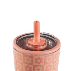 Everyday Tumbler 14oz | Ceramic-Lined Spill-Free Kids Tumbler – Daisy Checkers