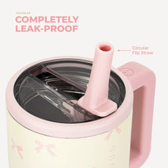 Traveler 20oz | Leakproof Kids Tumbler with Handle – Bows