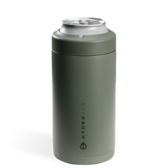 Can Cooler 16oz | 2-in-1 Insulated Tallboy Can Cooler, Screw-Top Lock – Courtyard