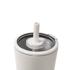Everyday Tumbler 20oz | Ceramic-Lined Insulated Tumbler with Straw – Linen
