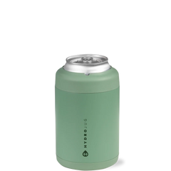 Can Cooler 12oz | 2-in-1 Insulated Standard Can Cooler, Screw-Top Lock – Sage