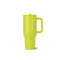 Traveler 32oz | Insulated Tumbler with Handle – Lemon Lime