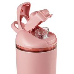 Ease2o 24oz | 2-in-1 Water Bottle with Soft Straw & Chug Spout – Tulip