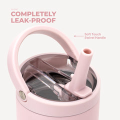 Sport 32oz | Leakproof Insulated Water Bottle, Workout & Hike – Pink Sand