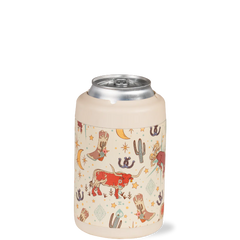 Can Cooler 12oz | 2-in-1 Insulated Standard Can Cooler, Screw-Top Lock – Rodeo