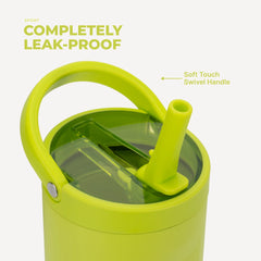 Sport 32oz | Leakproof Insulated Water Bottle, Workout & Hike – Lemon Lime