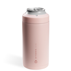 Can Cooler 16oz | 2-in-1 Insulated Tallboy Can Cooler, Screw-Top Lock – Dusty Rose