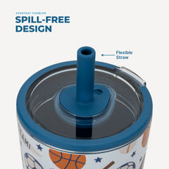 Everyday Tumbler 14oz | Ceramic-Lined Spill-Free Kids Tumbler – All-Stars