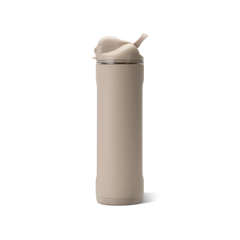 Ease2o 24oz | 2-in-1 Water Bottle with Soft Straw & Chug Spout – Dune