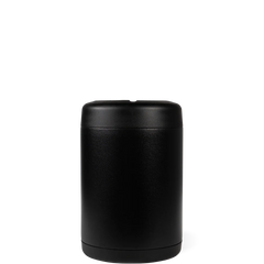 Can Cooler 12oz | 2-in-1 Insulated Standard Can Cooler, Screw-Top Lock – Black