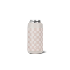 Can Cooler 16oz | 2-in-1 Insulated Tallboy Can Cooler, Screw-Top Lock – Sandstone